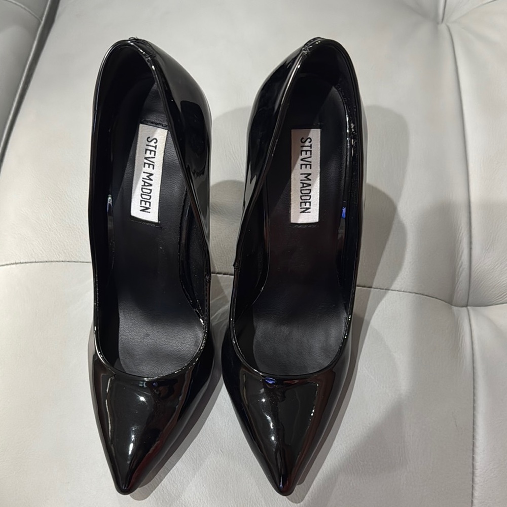 Steve Madden Black Stiletto Heels